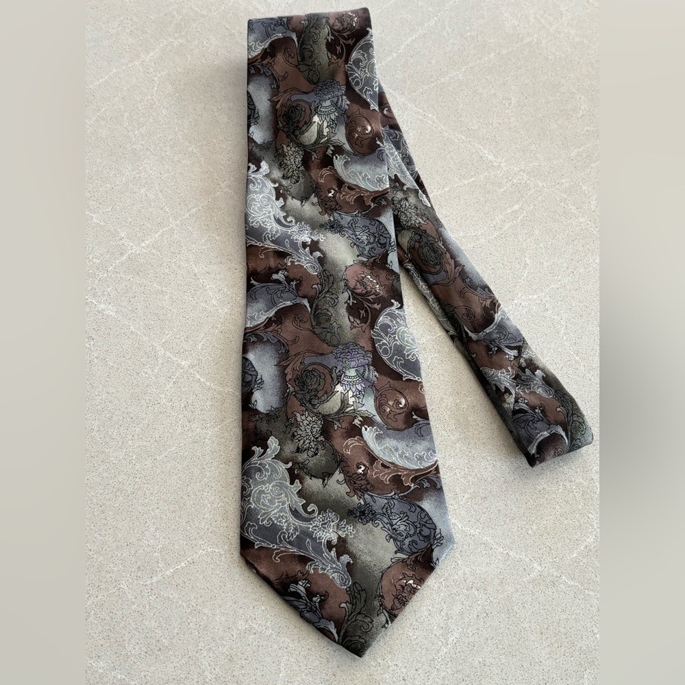 Gant Salty Dog Vintage 100% Silk Paisley Men's Tie